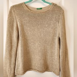 BENETTON Made in Italy knitting sweater